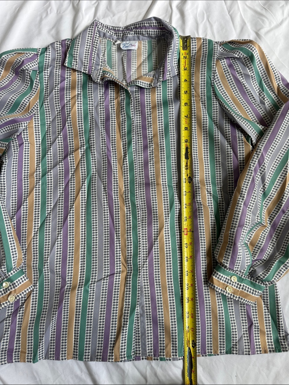 Vintage Levi’s 70s Striped Button Down - Picture 3 of 7